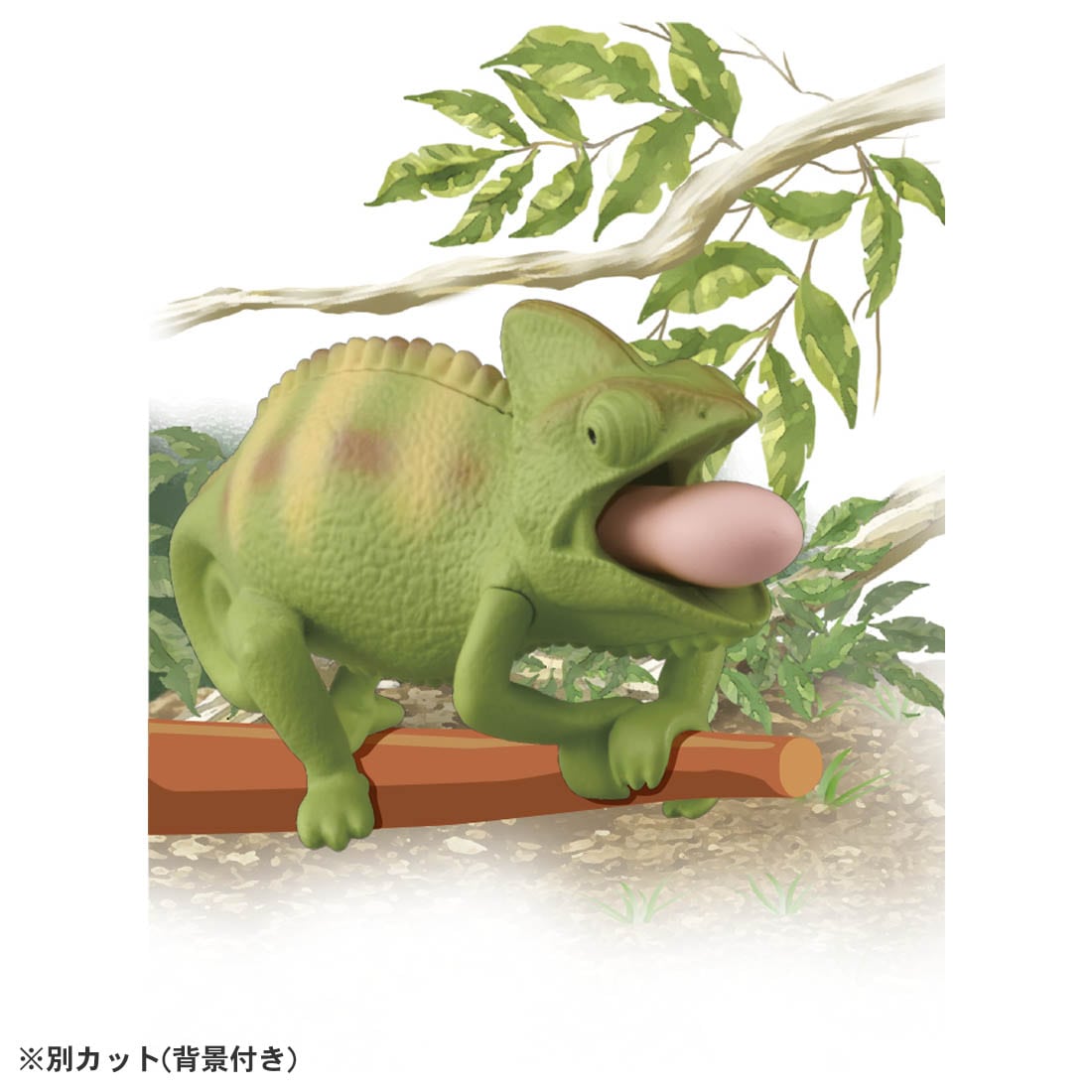 Takara Tomy ANIA animal Action Mini Figure -  AS-28 Chameleon