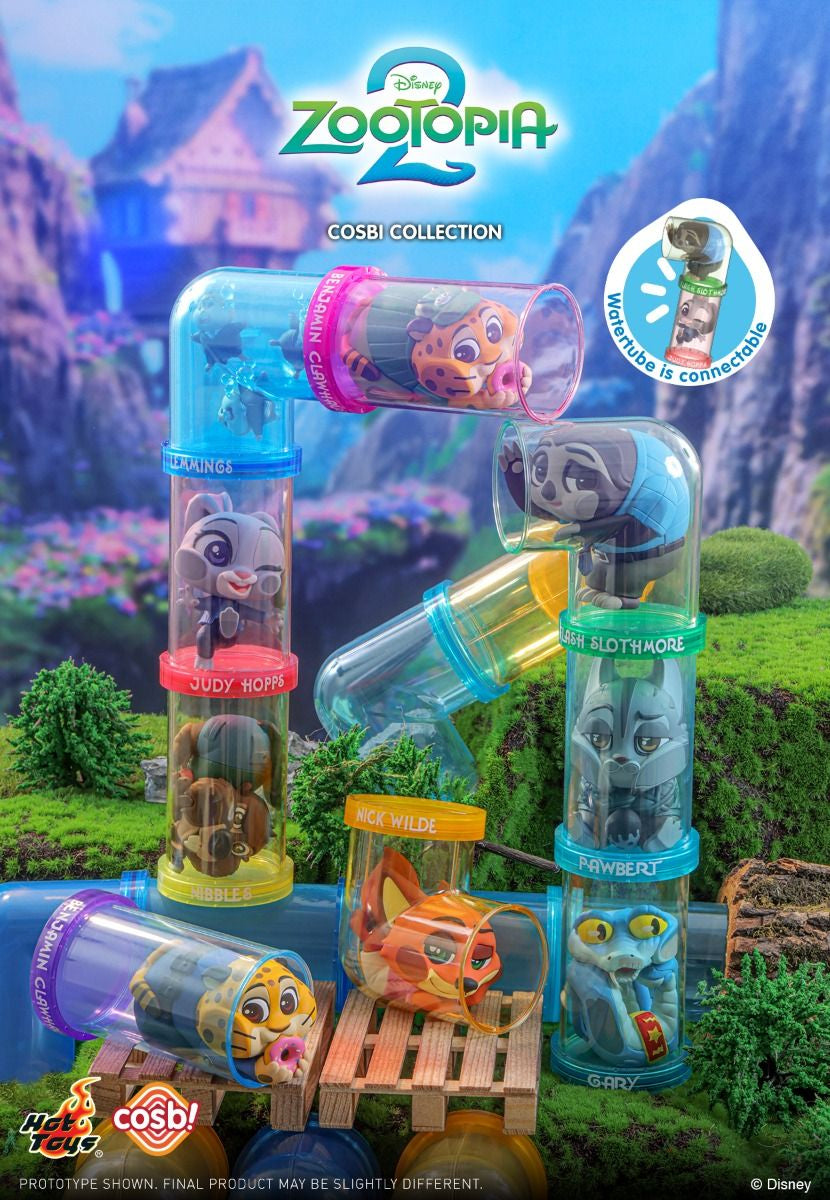 Hot Toys Disney Zootopia 2 Cosbi Collection Full Set of 8 Figures