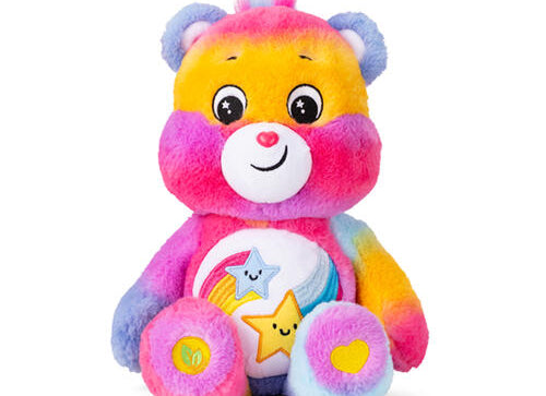 Load image into Gallery viewer, Care Bears Basic Fun 14 inch Soft Plush Toy - Dare To Care Bear
