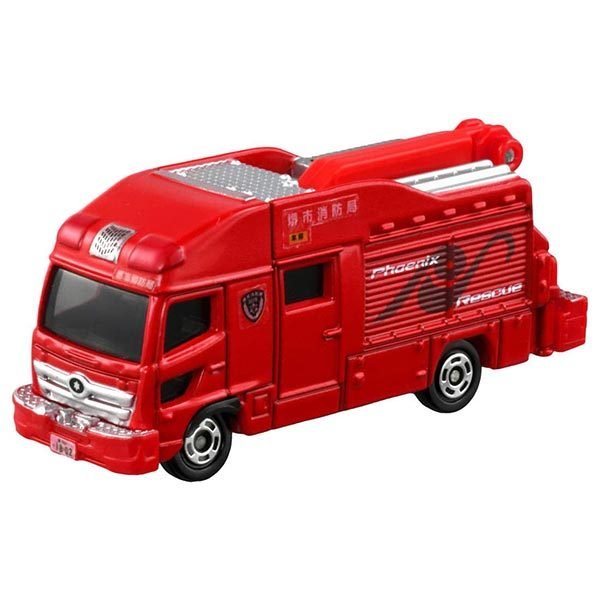 Takara Tomy Tomica Die-cast Model Car - No. 032 Pheonix Rescue Bus