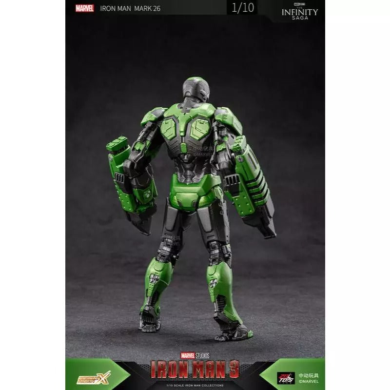 ZD Toys Marvel Avengers 1/10 Iron Man MK26 Action Figure