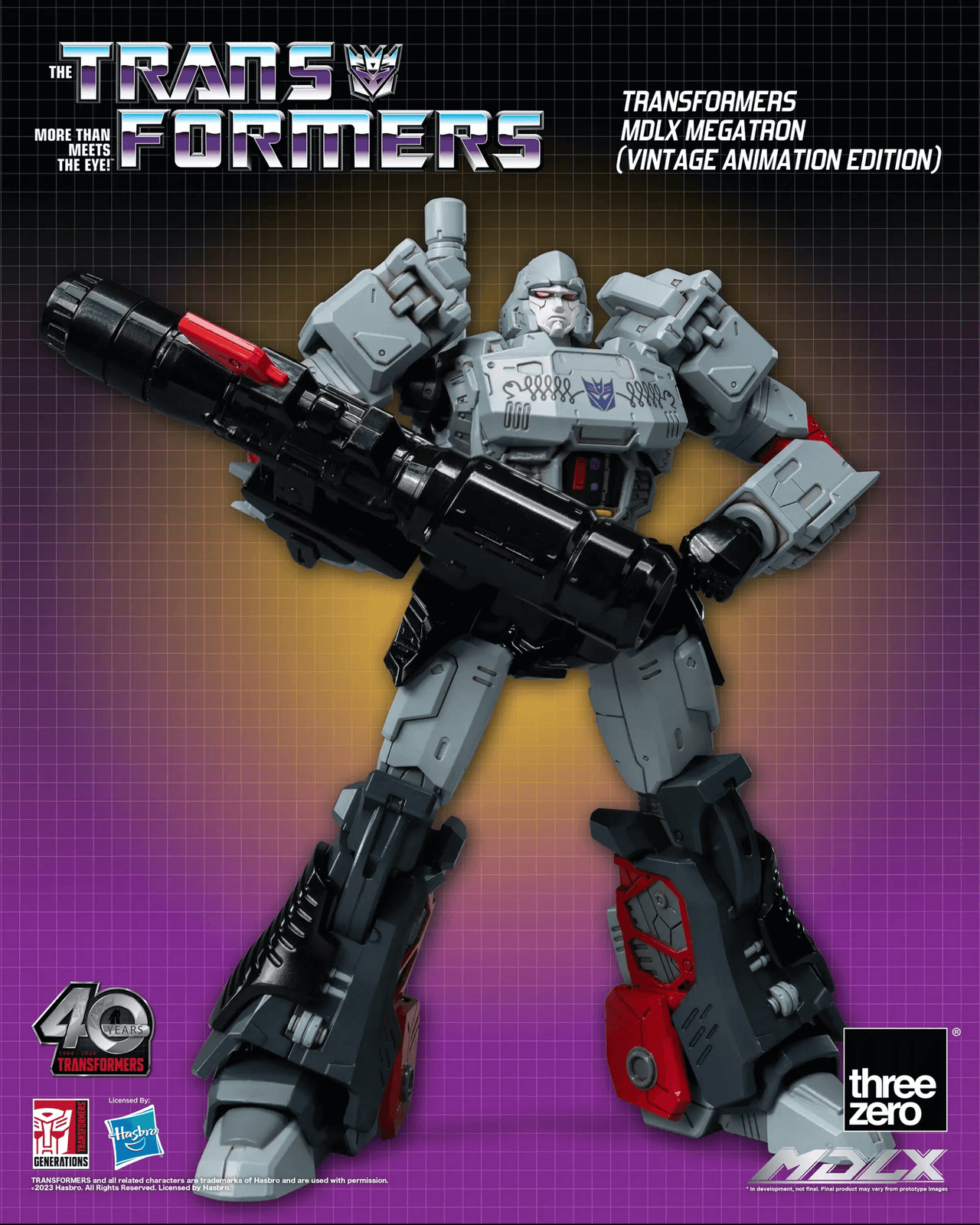 Threezero MDLX Transformers MDLX Megatron  (Vintage Animation Ed.)
