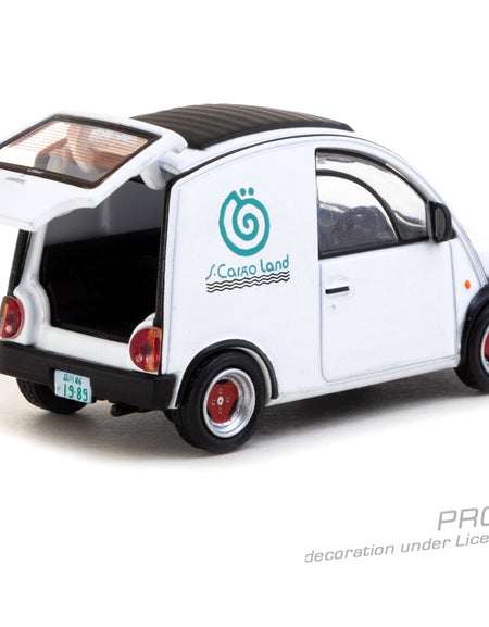 Tarmac Works 1/64 Nissan S-Cargo White Diecast Model Car