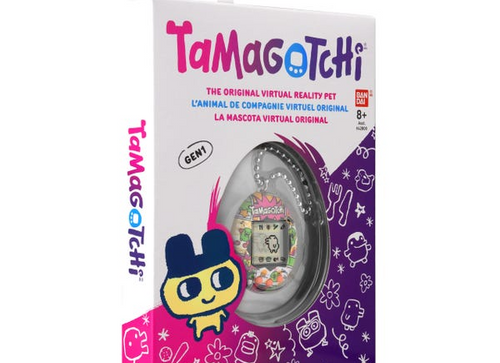 Load image into Gallery viewer, Bandai Original Tamagotchi - GEN1 Kuchipatchi Comic Book Electric Pet
