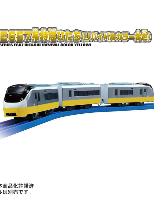 Load image into Gallery viewer, Takara Tomy Plarail S-19 Limited Express Train Series E657 Revival Color Yellow
