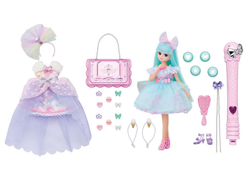 Load image into Gallery viewer, Takara Tomy Licca Kiratto Color Change Gelato Licca-chan DX Doll Set
