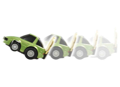 Load image into Gallery viewer, Takara Tomy Tomica ChoroQ Pull Back Diecast e-08 Mazda RX-7 (SA22C) (1st)

