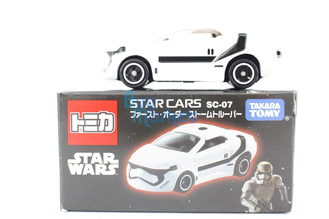 Takara Tomy Tomica Disney Star Wars Star Car SC-07 1st StormTrooper Diecast