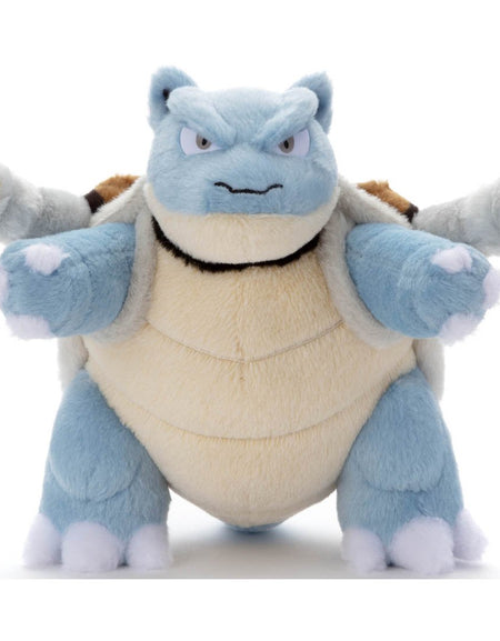 Takara Tomy Pokemon Soft Plush Toy - Basic Blastoise 17cm