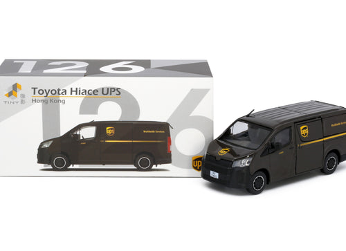 Load image into Gallery viewer, Tiny City #126 1:64 Die-cast Model Car - Toyota Hiace H300 UPS
