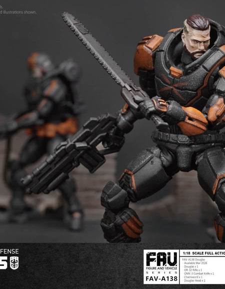 Acid Rain x Toy Alliance FAV-A138 Douglas Action Figure Set