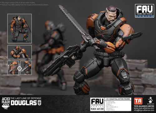 Load image into Gallery viewer, Acid Rain x Toy Alliance FAV-A138 Douglas Action Figure Set
