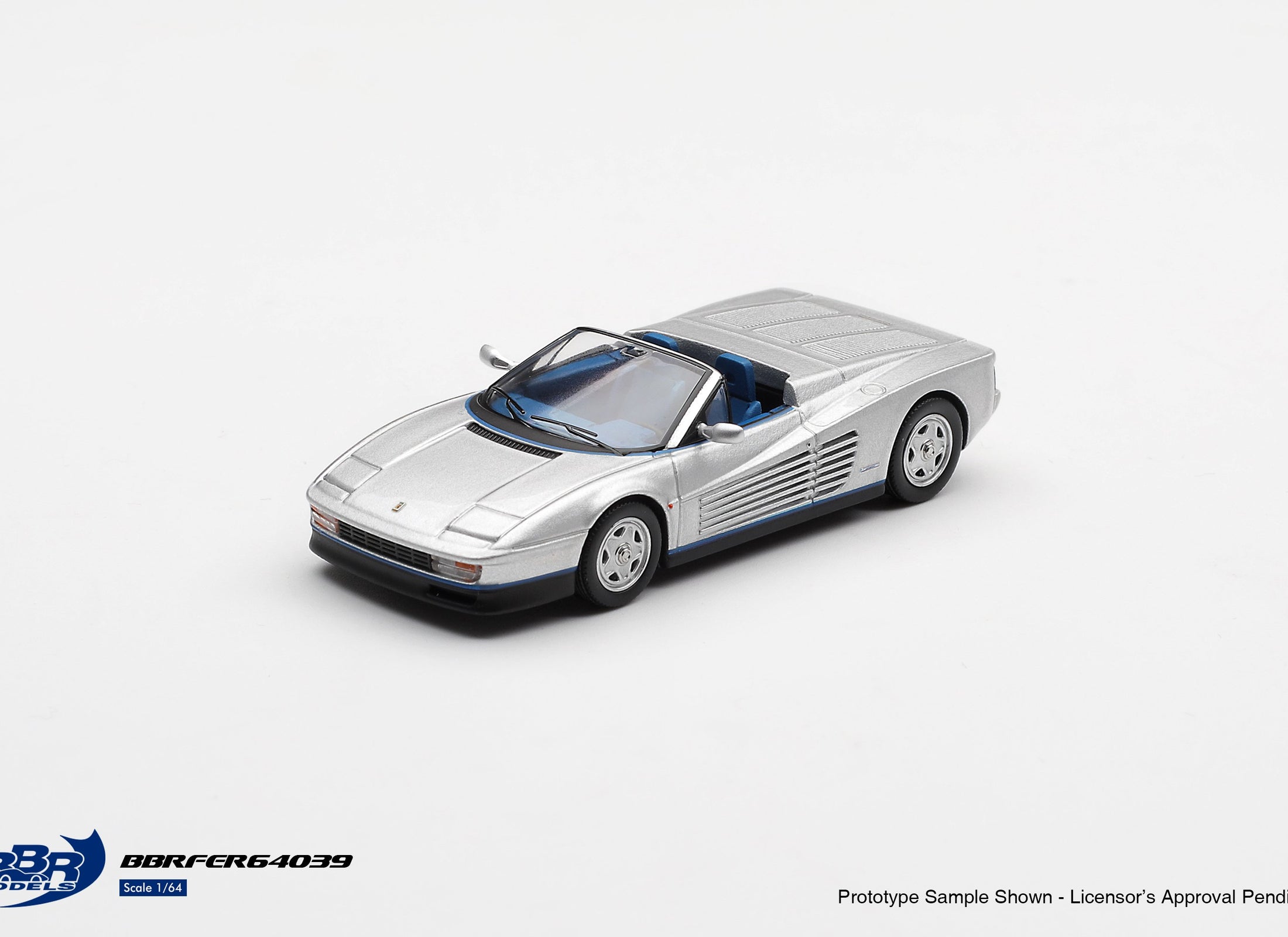 (Pre-order) BBR 1/64 Ferrari Testarossa Spider Pininfarina Gianni Agnelli Model