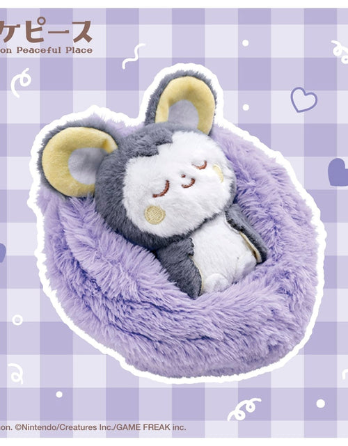 Load image into Gallery viewer, Takara Tomy PokePiece Sleeping Fruit Plush Toy Emolga 15cm
