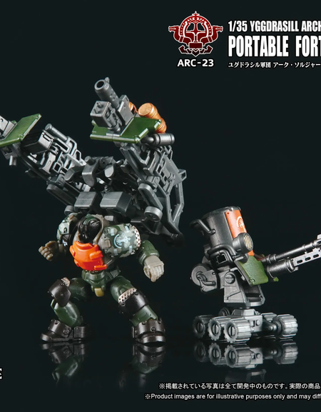 TA ARCHECORE ARC-23 YGGDRASILL ARCHE-SOLDIER SQUAD Portable Fortifications