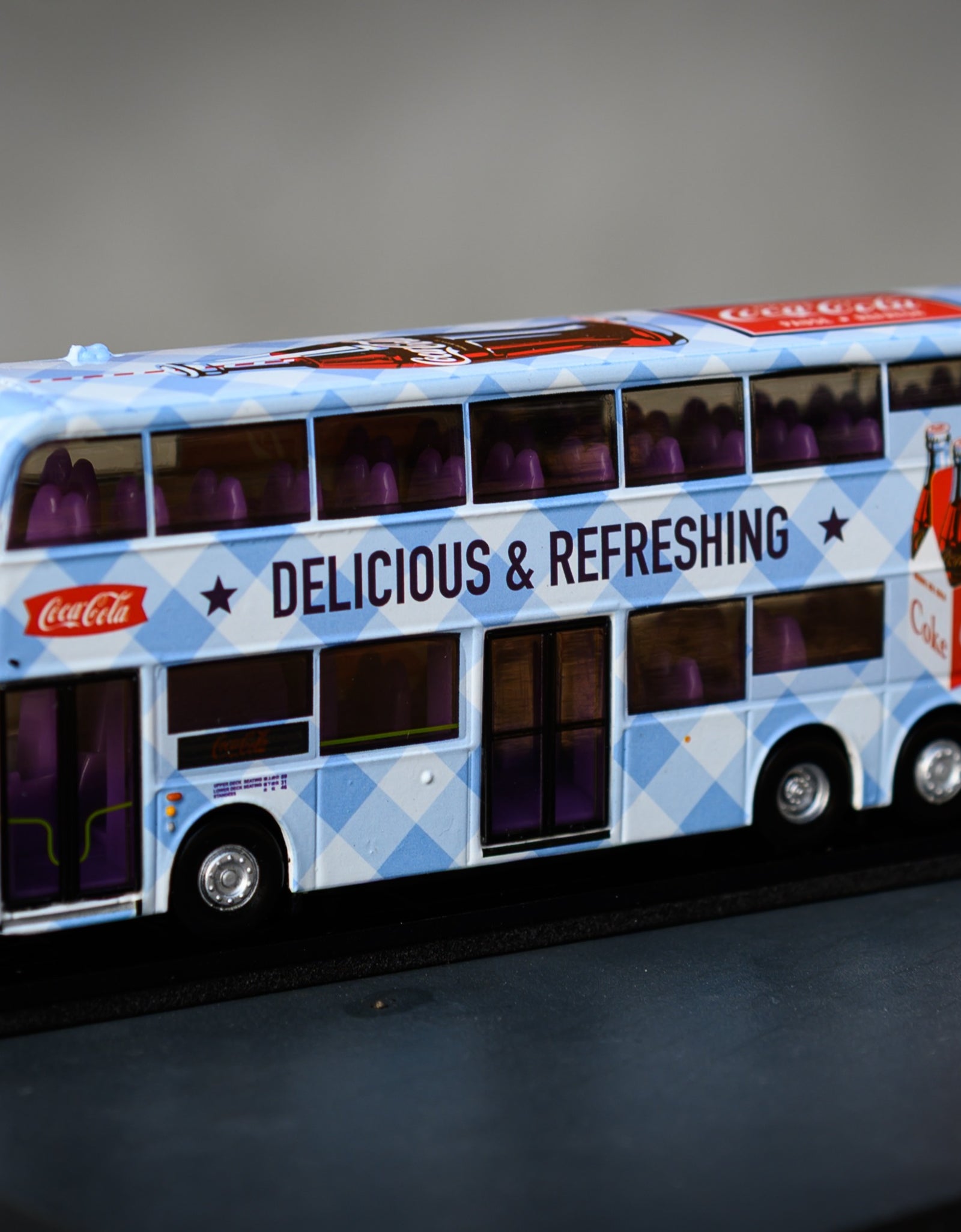 Tiny City Die-cast Model Car - ADL Enviro500 MMC 12m Coca-Cola Model Bus