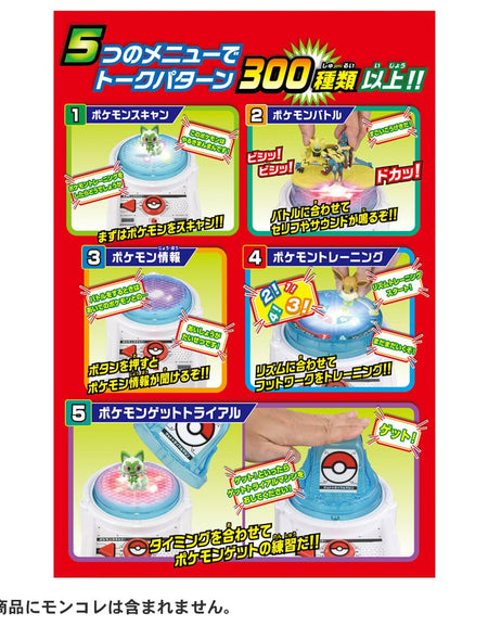 Takara Tomy Welcome to the Pokemon Trainer Pokemon Lab DX playset (NO figures)
