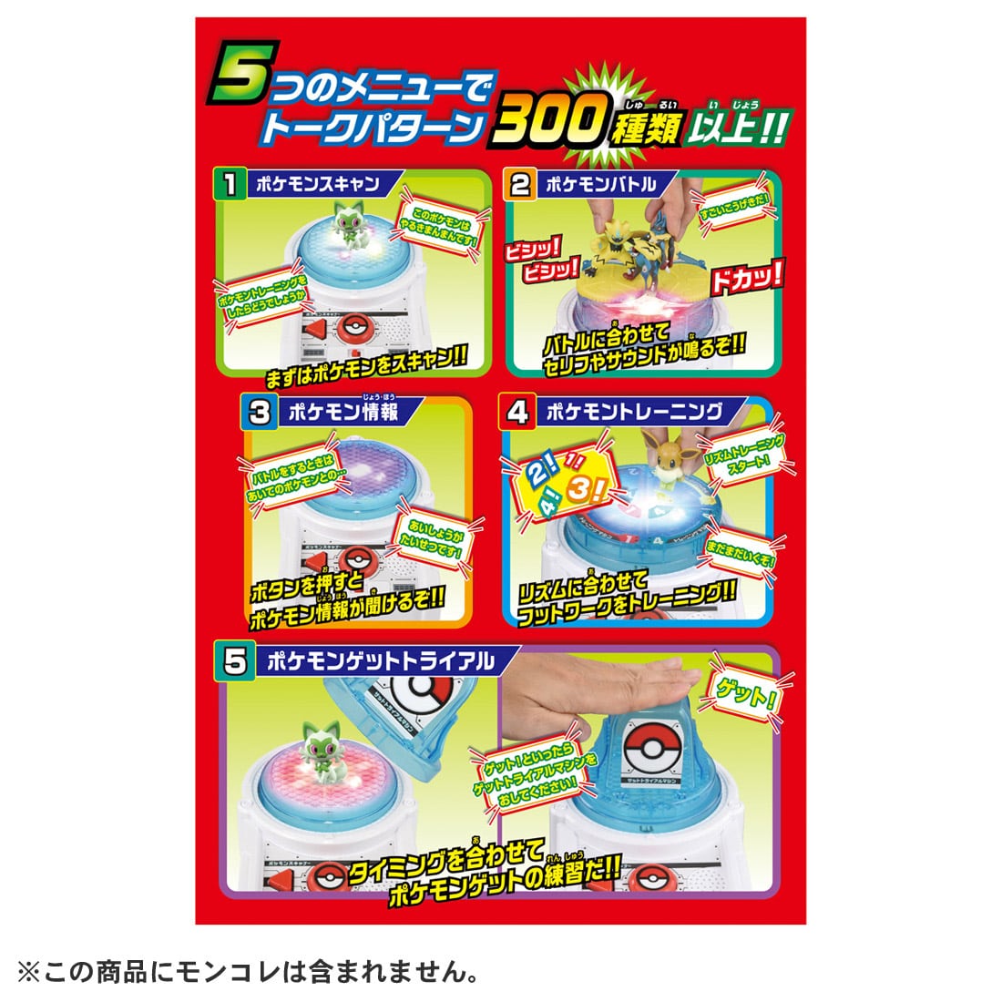 Takara Tomy Welcome to the Pokemon Trainer Pokemon Lab DX playset (NO figures)