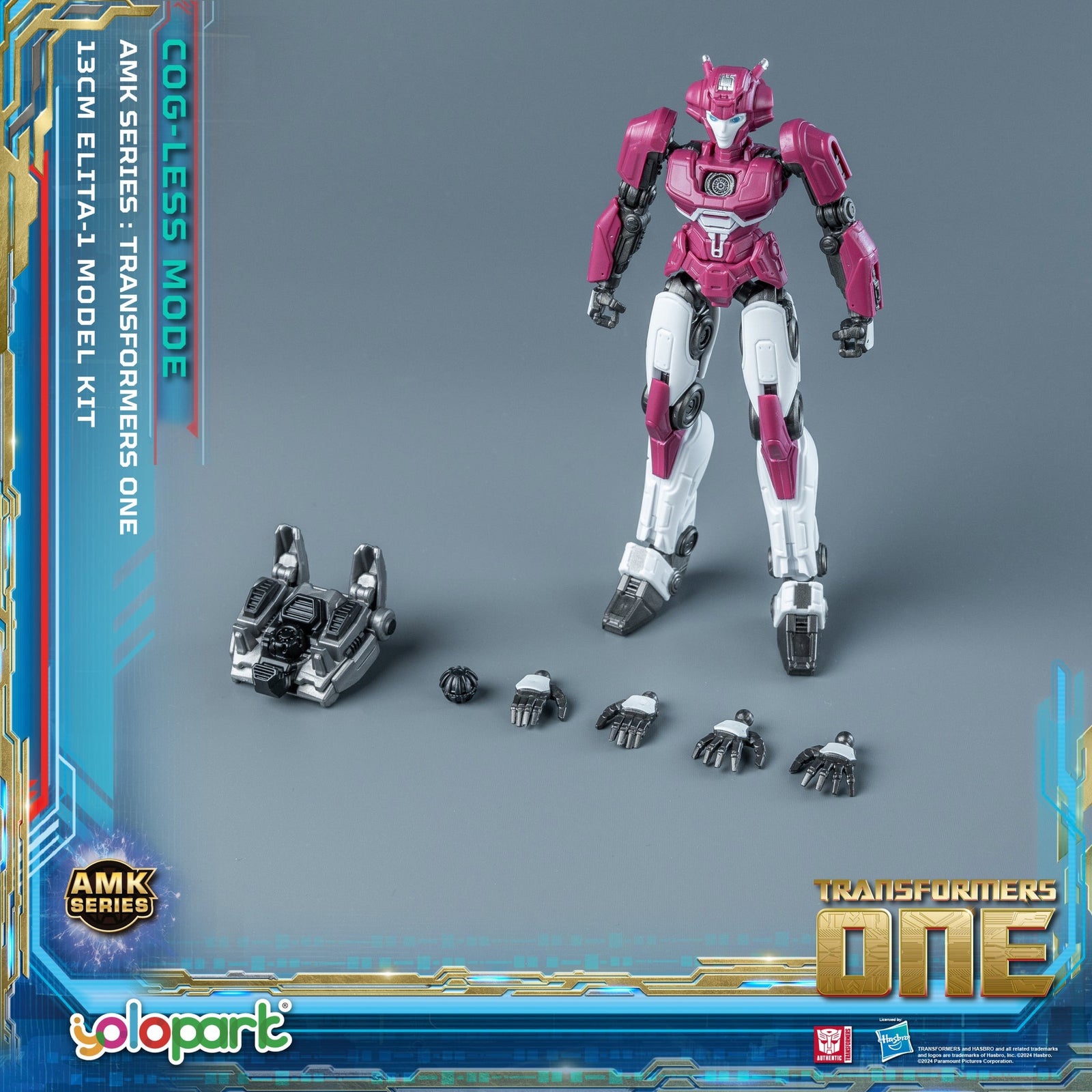 TRANSFORMERS ONE AMK (Cog-less Mode) ELITA-1 Model Kit