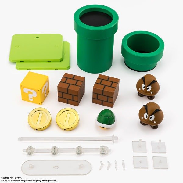 Bandai Tamashii S.H.Figuarts SUPER MARIO PLAYSET