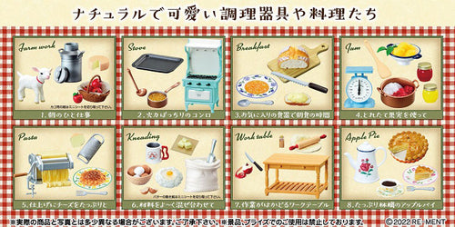 Load image into Gallery viewer, Re-ment Petit Sample Country Kitchen (Full 8pcs Complete Box Set)

