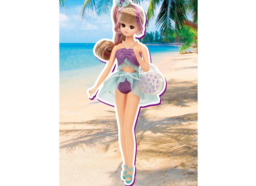 Load image into Gallery viewer, Takara Tomy Licca Chan Doll Dress - Mermaid Vacation Wear (NOT INCLUDE DOLL)
