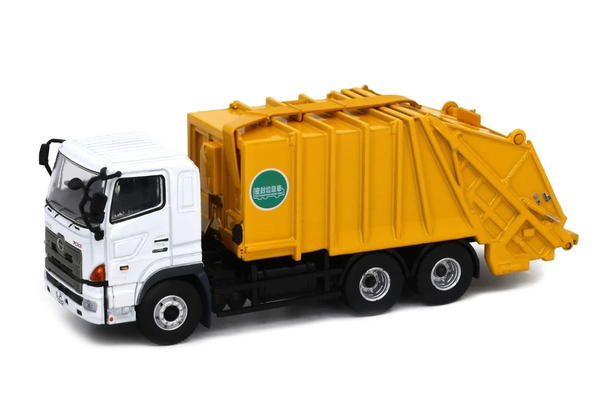 Tiny City 155 Die-cast 1/76 odel Car - HINO 700 Refuse Truck Model Car