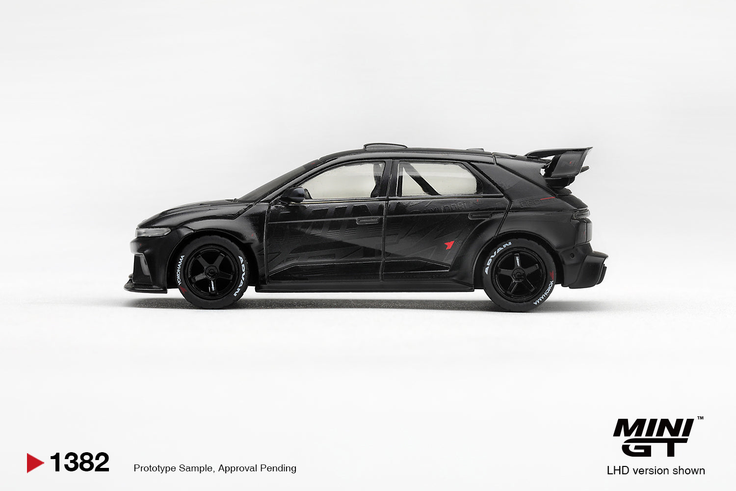 (Pre-order) Mini GT #1382 Hyundai Ioniq 5N RS-01T Stealth Diecast Model Car LHD