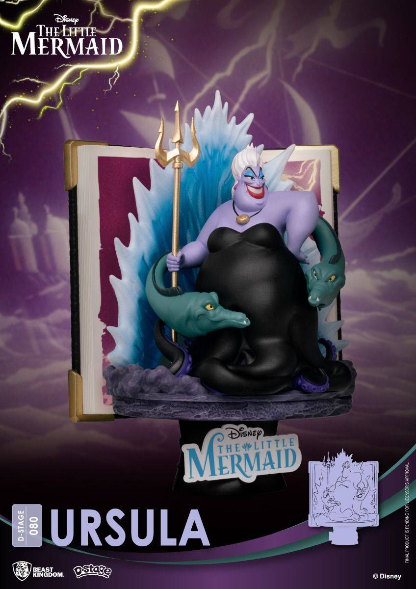 Beast Kingdom Diorama Stage-080-Story Book Series-Ursula Close Box
