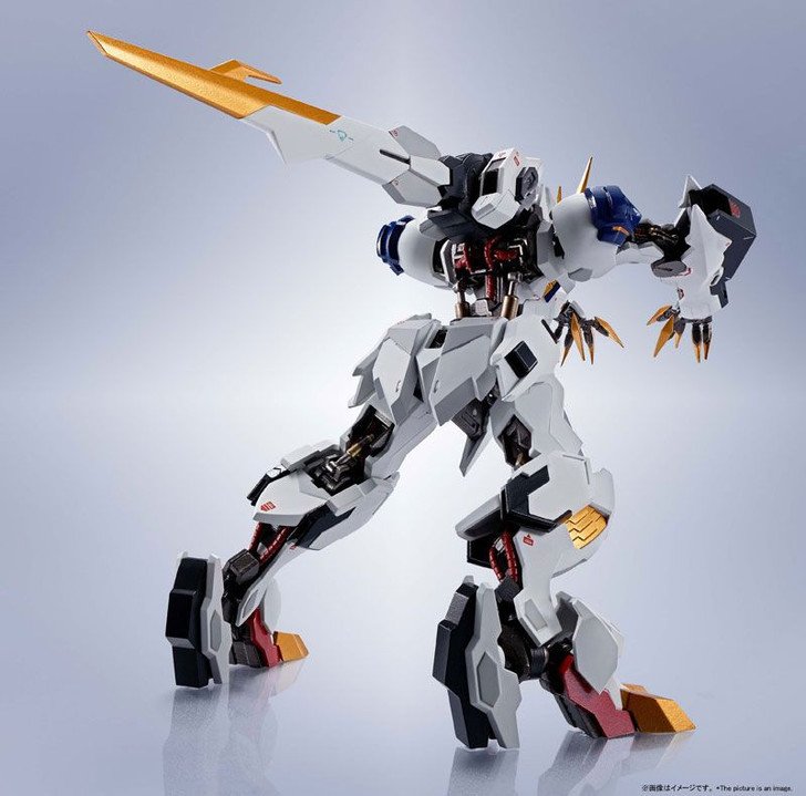 Bandai  METAL ROBOT Spirits Mobile Sut Gundam Barbatos Lupus Rex Figure