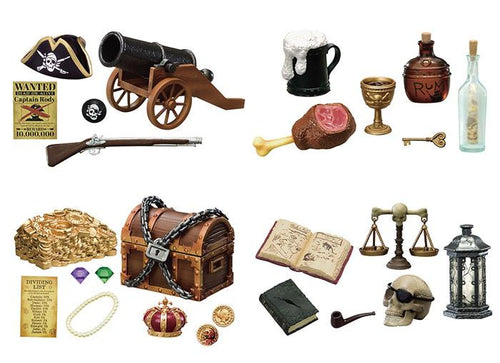 Load image into Gallery viewer, Re-ment Petit Sample Captain &amp; Pirates (Full 8pcs set)
