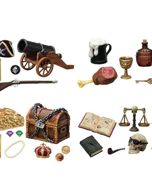 Load image into Gallery viewer, Re-ment Petit Sample Captain &amp; Pirates (Full 8pcs set)
