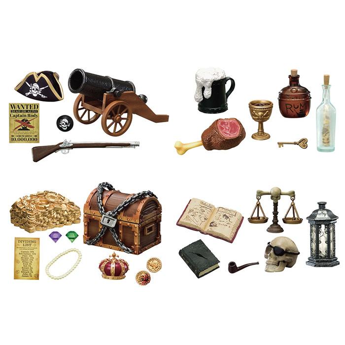 Re-ment Petit Sample Captain & Pirates (Full 8pcs set)