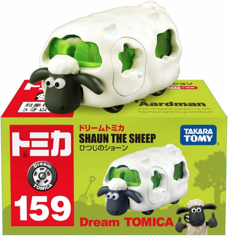 Takara Tomy Dream Tomica No.159 Shaun the Sheep Diecast Model Toy Car