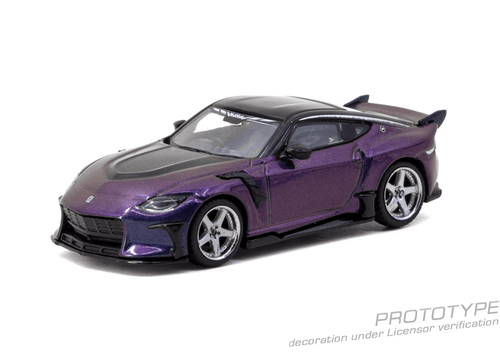 Load image into Gallery viewer, (Pre-order) Tarmac Works 1/64 Nissan VeilSide FFZ400 Fairlady Z Chameleon Purple
