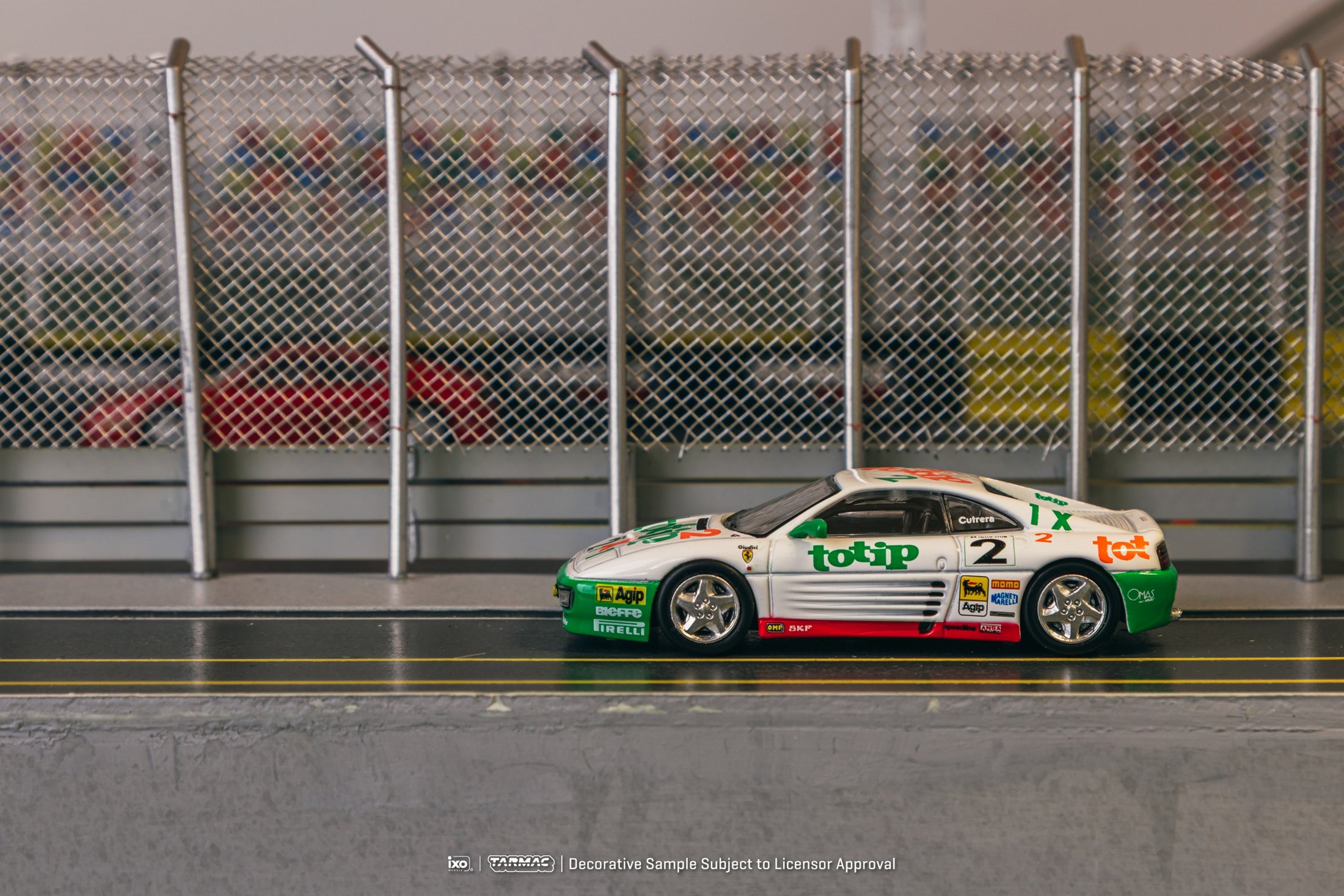 Tarmac Works 1/64 Ferrari 348 Challenge 1993  Paolo Cutrera Car