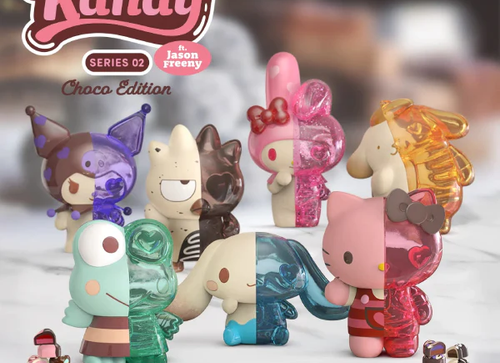 Load image into Gallery viewer, Mighty JAXX KANDY X SANRIO FT. JASON FREENY (Choco Edition) BLIND BOX 6 FIGURES
