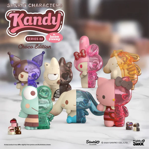 Load image into Gallery viewer, Mighty JAXX KANDY X SANRIO FT. JASON FREENY (Choco Edition) BLIND BOX 6 FIGURES
