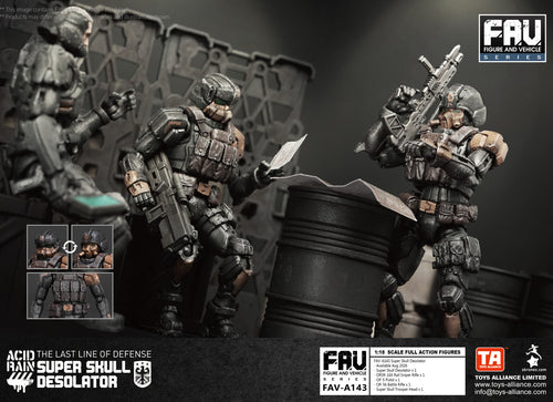Load image into Gallery viewer, (Pre-order) Toys Alliance FAV-A143 Super Skull Desolator Acid Rain Figurine
