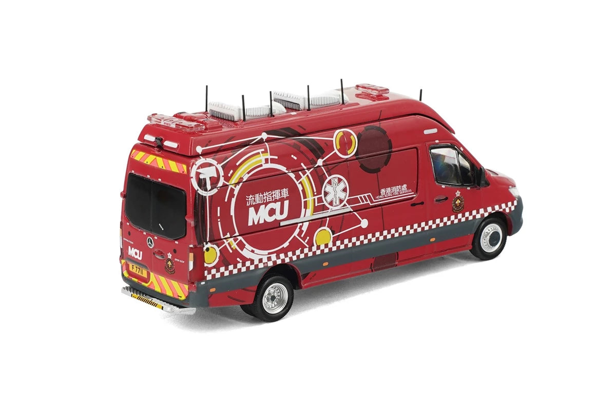 Tiny City Die-cast Model Car - MERCEDES-BENZ Sprinter FL HKFSD MCU (F7711)