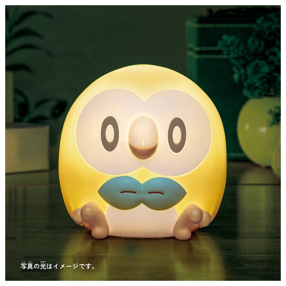 Takara Tomy Pokemon PokePiece Pokepeace Puni Kyun Light Rowlet