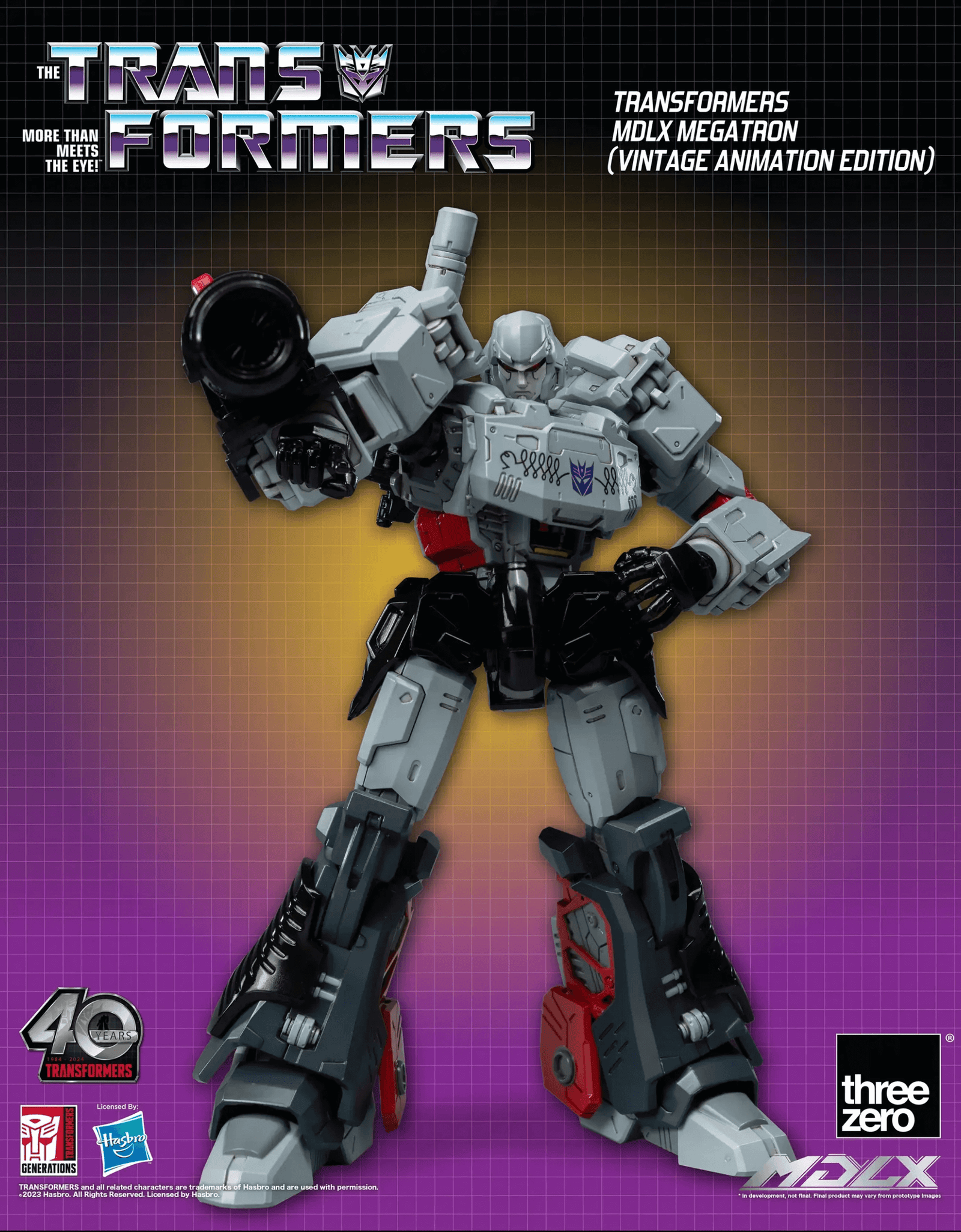 Threezero MDLX Transformers MDLX Megatron  (Vintage Animation Ed.)