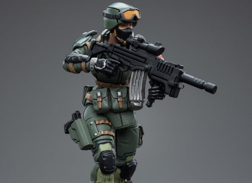Load image into Gallery viewer, JOYTOY x Corvus Belli Infinity 1:18 Ariadna Tankhunter Regiment 2 Action Figure
