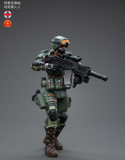 Load image into Gallery viewer, JOYTOY x Corvus Belli Infinity 1:18 Ariadna Tankhunter Regiment 2 Action Figure
