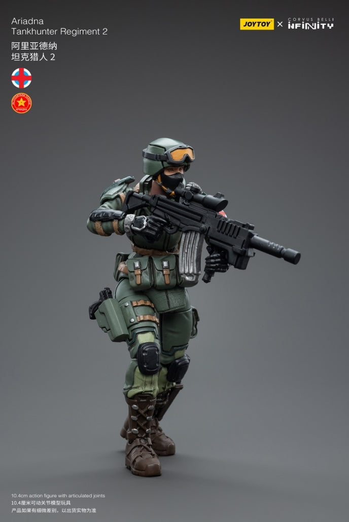 JOYTOY x Corvus Belli Infinity 1:18 Ariadna Tankhunter Regiment 2 Action Figure