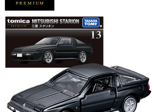Load image into Gallery viewer, Takara Tomy Tomica Premium Diecast Model Car No.13 Mitsubishi Starion
