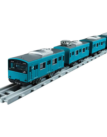 Takara Tomy Plarail Real Class J.R. Series 201 Commuter Train West Japan Railway