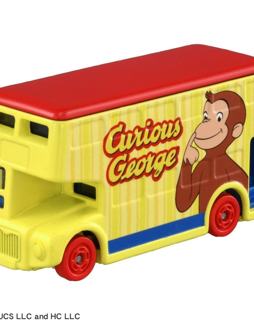 Load image into Gallery viewer, Takara Tomy Dream Tomica SP Curious George Friend Bus Model Car
