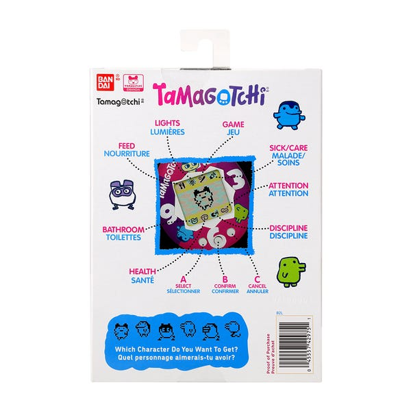 Bandai Original Tamagotchi - GEN1 Lots of Love (PDQ) Pink Electric Pet