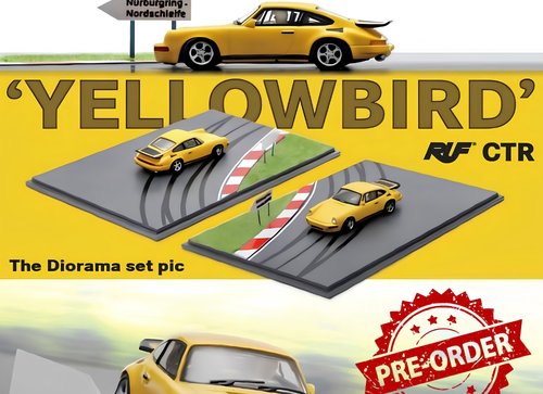Load image into Gallery viewer, (Pre-order) Sparky 1/64 - RUF CTR Prototype Nürburgring (With special base)
